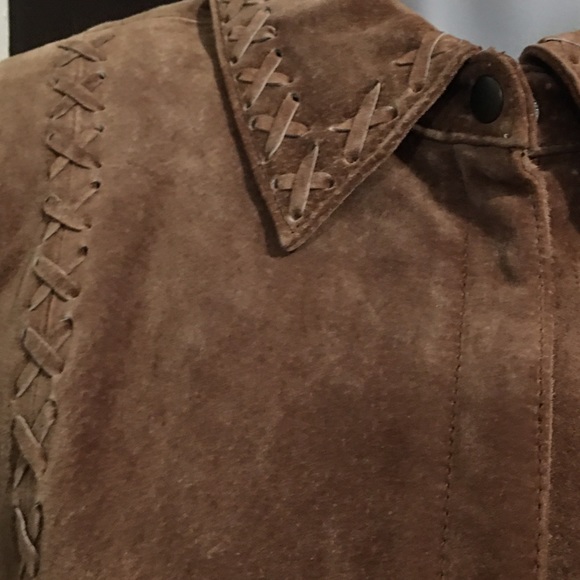 Live A Little- Women’s suede leather jacket - Picture 2 of 7